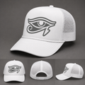 GOD TALK™ Divine Vision Trucker Hat (White/Gray)