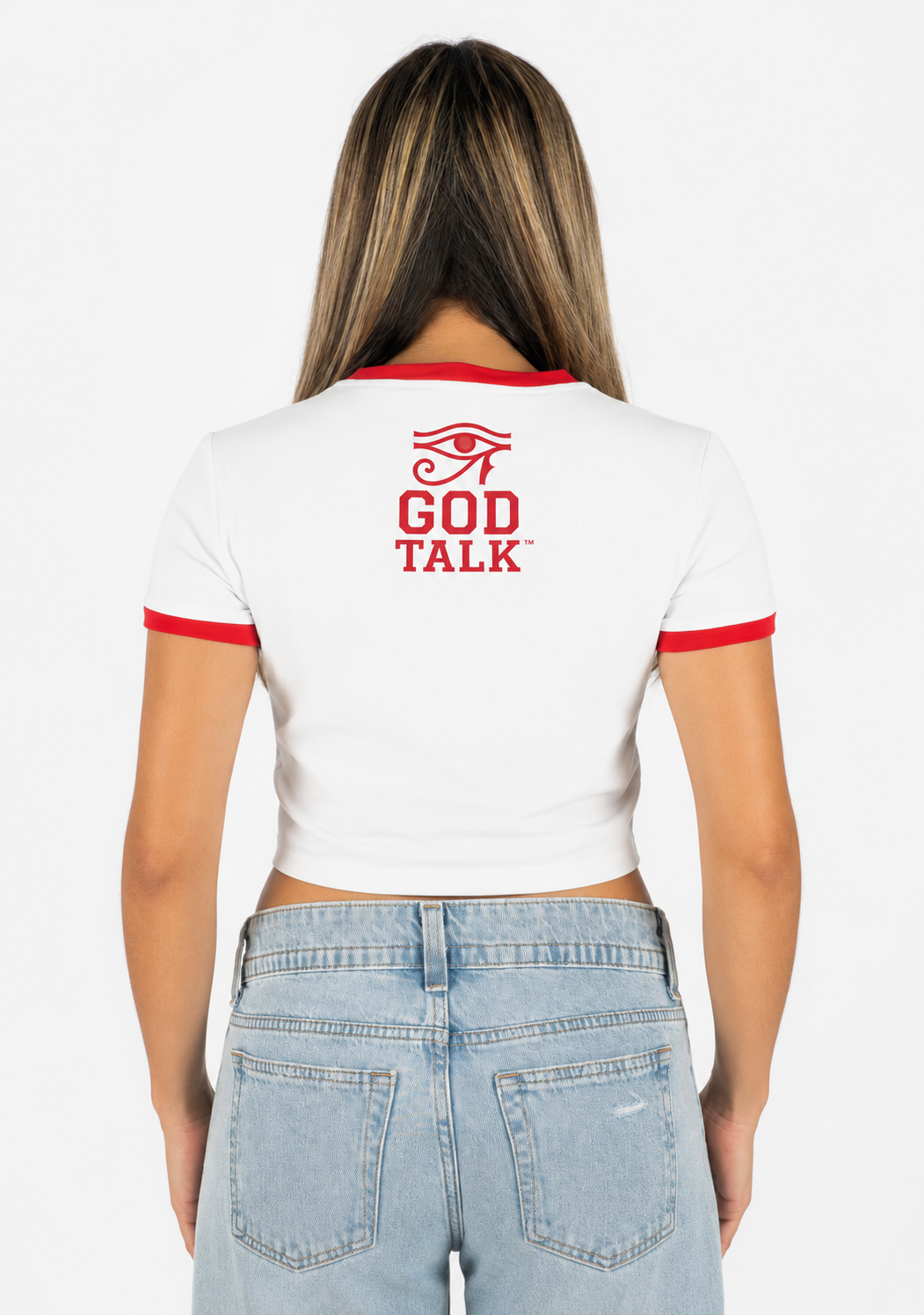God Talk™ “Loved By Many, Understood By Very Few” Cropped Graphic Tee