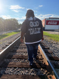GOD TALK™ “Aligned” Oversized Shirt (Grey & White)