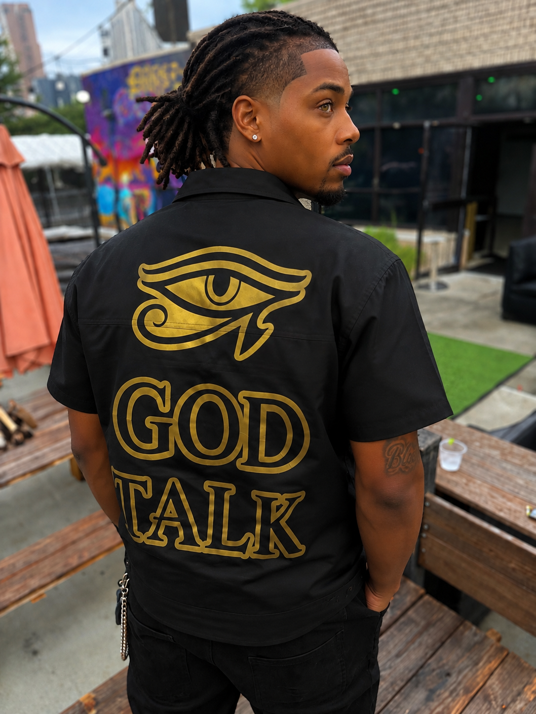 GOD TALK™ “Aligned” Oversized Shirt